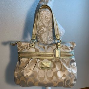 COACH F20026 Daisy Poppy Glam Tote
